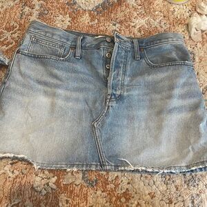Madewell DENIM skirt